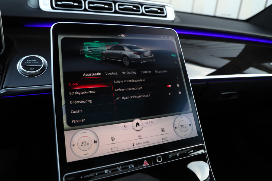 Mercedes-Benz S-Klasse 400d AMG 4MATIC Lang | 331PK | Luchtvering | Massage | Head-up | Keyless-go | Distronic+ | Leder exclusief | 2021.