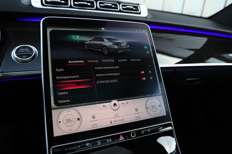 Mercedes-Benz S-Klasse 400d AMG 4MATIC Lang | 331PK | Luchtvering | Massage | Head-up | Keyless-go | Distronic+ | Leder exclusief | 2021.