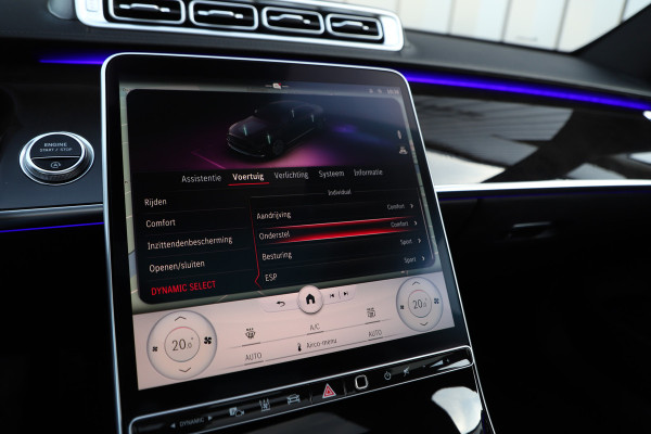 Mercedes-Benz S-Klasse 400d AMG 4MATIC Lang | 331PK | Luchtvering | Massage | Head-up | Keyless-go | Distronic+ | Leder exclusief | 2021.