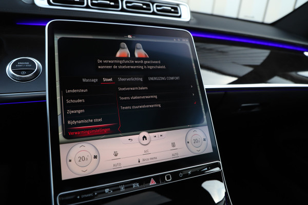 Mercedes-Benz S-Klasse 400d AMG 4MATIC Lang | 331PK | Luchtvering | Massage | Head-up | Keyless-go | Distronic+ | Leder exclusief | 2021.