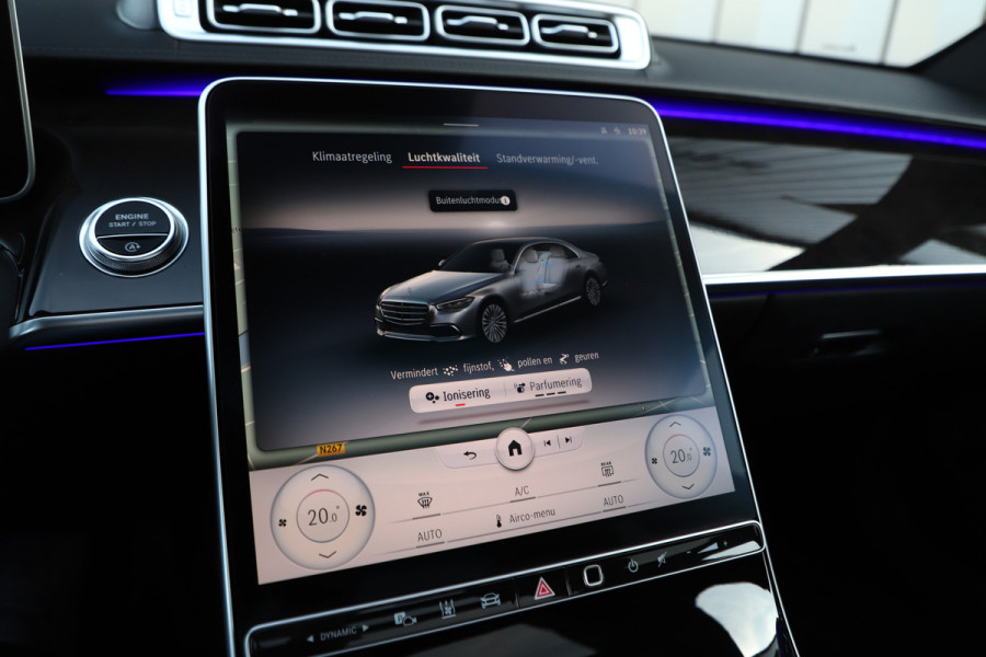 Mercedes-Benz S-Klasse 400d AMG 4MATIC Lang | 331PK | Luchtvering | Massage | Head-up | Keyless-go | Distronic+ | Leder exclusief | 2021.