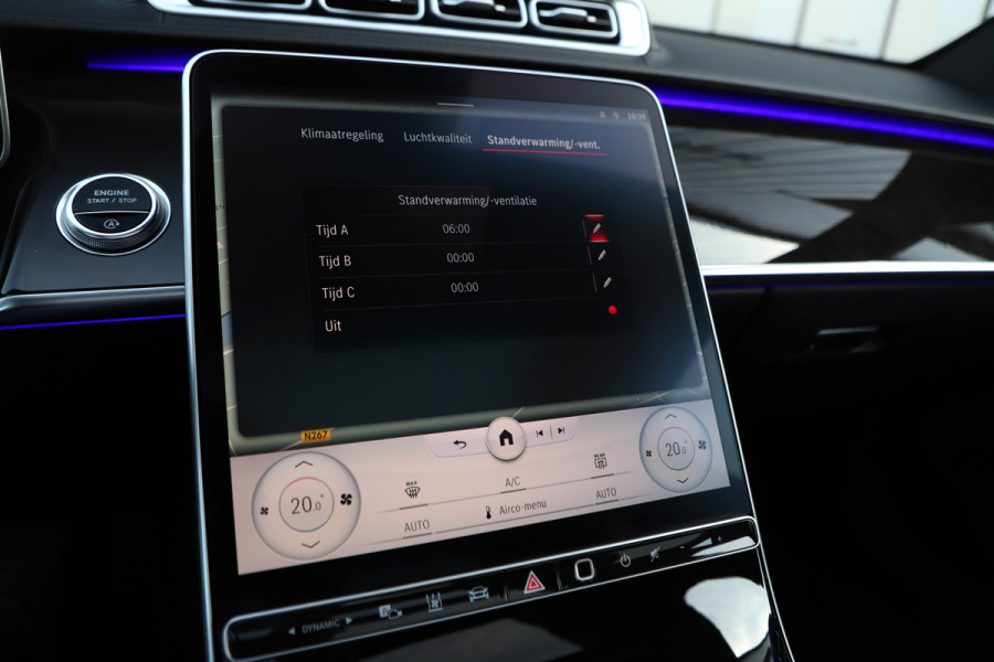 Mercedes-Benz S-Klasse 400d AMG 4MATIC Lang | 331PK | Luchtvering | Massage | Head-up | Keyless-go | Distronic+ | Leder exclusief | 2021.