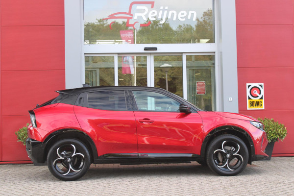 Alfa Romeo junior 1.2 145PK AUTOMAAT Hybrid IBRIDA TI | PACK TECH LITE: (LED MATRIX KOPLAMPEN, DODEHOEK DETECTIE, ELEKTRISCH BEDIENBARE ACHTERKLEP, KEYLESS ENTRY, ACHTERUITRIJ CAMERA, PARKEERSENSOREN VOOR ACHTER EN ZIJKANT, DRAADLOZE TELEFOONLADER, LANE ASSIST, ADAPTIVE CRUISE CONTROL) | PACK TI: (ELEKTRISCH BEDIENBARE BESTUUDERSSTOEL, VERKEERSBORDEN WEERGAVE, GETINTE ACHTERRUITEN, SFEER VERLICHTING, GLANZEND ZWARTE BODYKIT, 10,25" TOUCHSCREEN, LEDEREN STUURWIEL, VERSTELBARE KOFFERVLOER OP 3 NIVEAUS) | 18" LICHTMETALEN VELGEN "FORI" | BRERA RED MET ZWART DAK | DRAADLOZE APPLE CARPLAY/AN