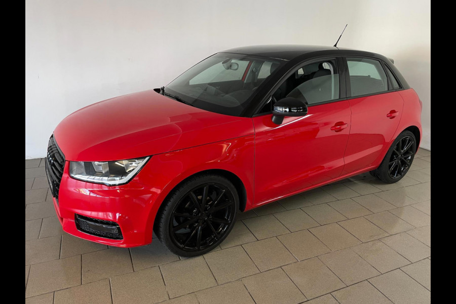Audi A1 SPORTBACK 1.0 TFSI Advance Sport S-Line AIRCO NAVI BLUETOOTH STOELVERW PDC VELGEN ZWART DAK ZEER NETTE AUTO