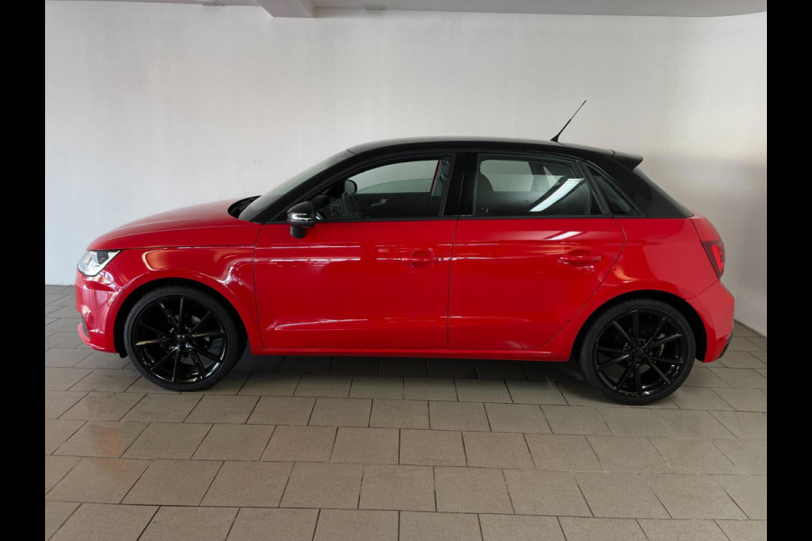 Audi A1 SPORTBACK 1.0 TFSI Advance Sport S-Line AIRCO NAVI BLUETOOTH STOELVERW PDC VELGEN ZWART DAK ZEER NETTE AUTO