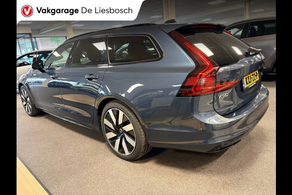 Volvo V90 2.0 T8 Plug-in hybrid AWD Ultimate Dark / Panoramadak / leder / trekhaak / camera / Harman Kardon audio