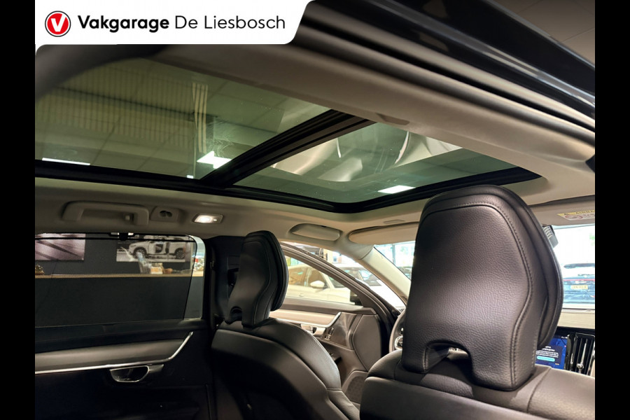 Volvo V90 2.0 T8 Plug-in hybrid AWD Ultimate Dark / Panoramadak / leder / trekhaak / camera / Harman Kardon audio