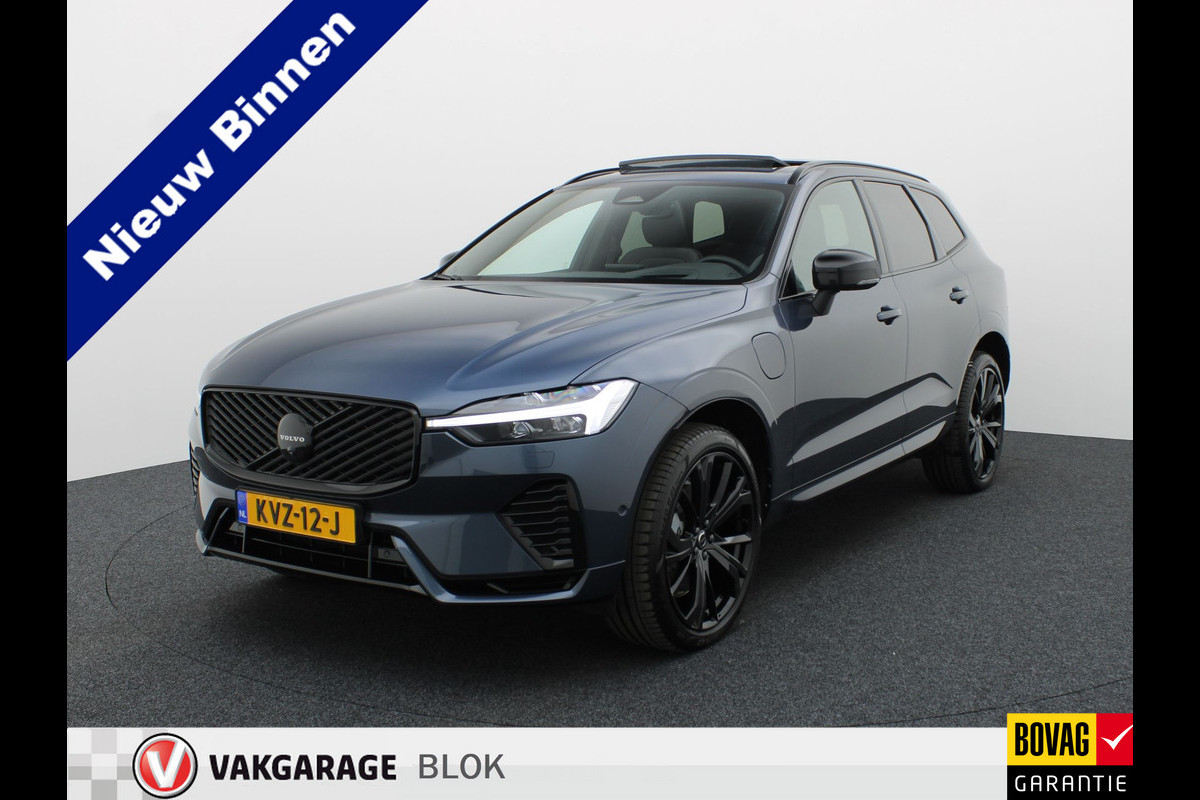 Volvo XC60 2.0 T6 Plug-in hybrid AWD Plus Dark | Trekhaak | Panodak | Dode Hoek | 360 Camera | Harman Kardon | Head Up | Elk. Klep | Prijs Rijklaar!!