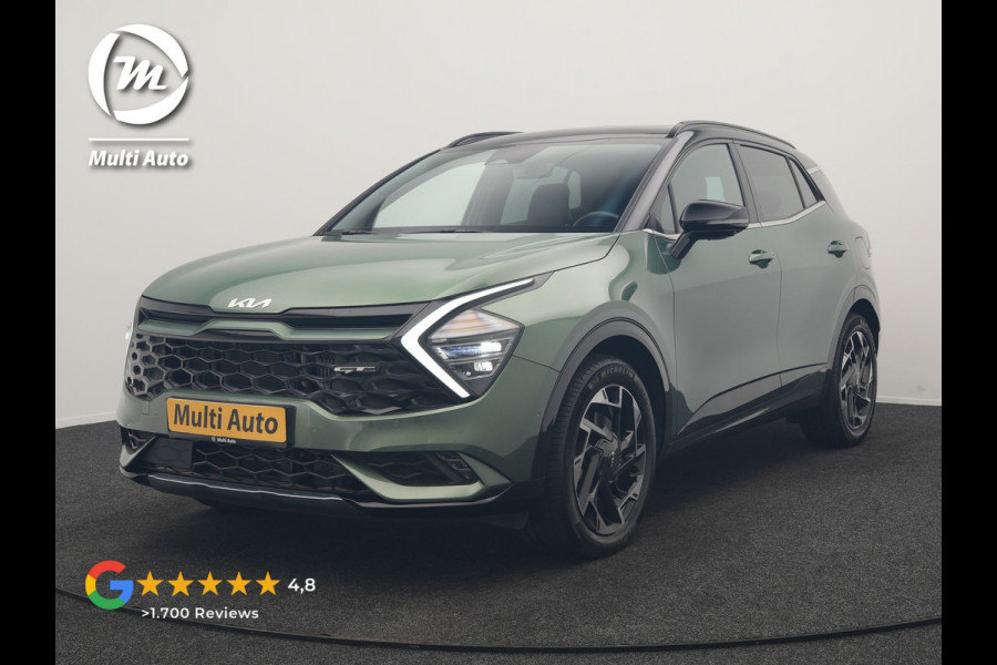 Kia Sportage 1.6 T-GDi PHEV AWD GT-Line 265pk | Adaptive Cruise | 360 Camera | Lederen Sportstoelen Memory & Ventilatie | Stoelen & Stuur Verwarmd | Blis | Keyless | Apple Carplay | Sfeerverlichting | Navigatie | DAB | Plug In Hybrid |