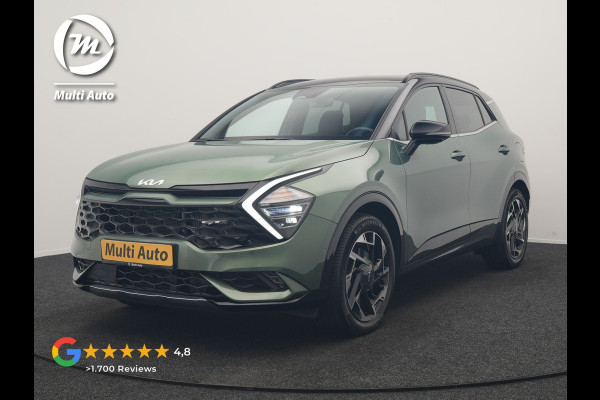 Kia Sportage 1.6 T-GDi PHEV AWD GT-Line 265pk | Adaptive Cruise | 360 Camera | Lederen Sportstoelen Memory & Ventilatie | Stoelen & Stuur Verwarmd | Blis | Keyless | Apple Carplay | Sfeerverlichting | Navigatie | DAB | Plug In Hybrid |