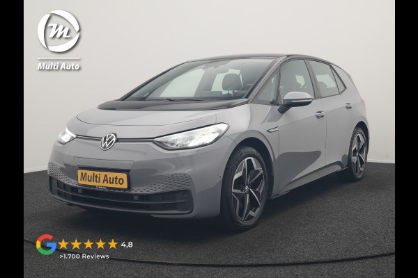 Volkswagen ID.3 Pro S 77 kWh 204pk Dealer O.H. | Adaptive Cruise | Camera | Warmtepomp | Keyless | Stuur Verwarmd | Sfeerverlichting | Apple Carplay | DAB | 19"L.M | Park Assist |