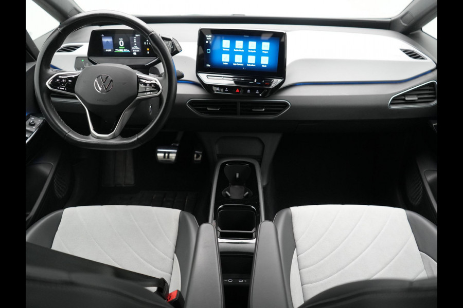 Volkswagen ID.3 Pro S 77 kWh 204pk Dealer O.H. | Adaptive Cruise | Camera | Warmtepomp | Keyless | Stuur Verwarmd | Sfeerverlichting | Apple Carplay | DAB | 19"L.M | Park Assist |