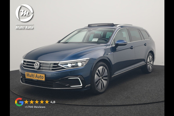 Volkswagen Passat 1.4 TSI PHEV GTE Business 218pk Dealer O.H. | Trekhaak Af Fabriek | Panodak | Head Up | Adaptive Cruise | 360 Camera | Dynaudio | Lederen Sportstoelen Memory & Massage | IQ Light | Stoelen & Stuur Verwarmd | Blis | Keyless | Apple Carplay | Plug In Hybrid |