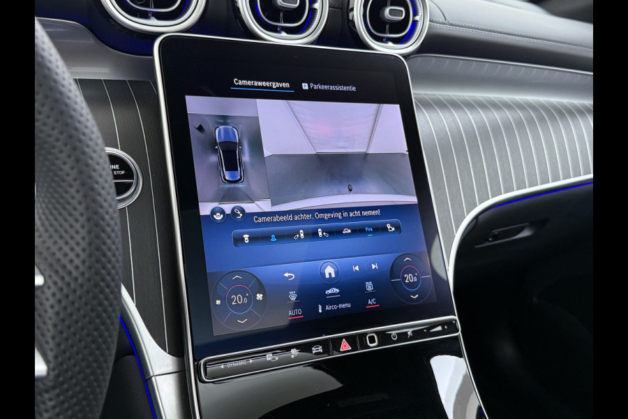 Mercedes-Benz GLC 300e AMG 4Matic // SoH 99% // Panoramadak // Trekhaak // Achterbank Verwarming // 360 Camera // Memory // Carplay // Night Pakke