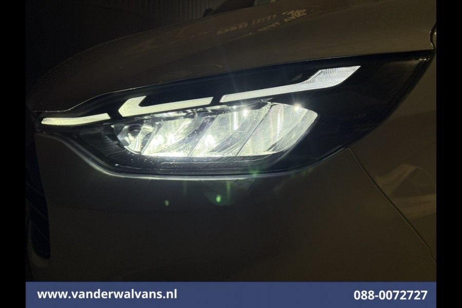 Ford Transit Custom 2.0 TDCI 136pk L2H1 Euro6 Airco | Camera | LED | Apple Carplay | Cruisecontrol | 2500kg Trekhaak LM Velgen, Android Auto, Verwarmde voorruit, Stoelverwarming, Parkeersensoren, Bijrijdersbank