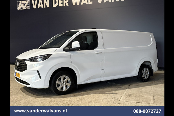 Ford Transit Custom 2.0 TDCI 136pk L2H1 Euro6 Airco | Camera | LED | Apple Carplay | Cruisecontrol | 2500kg Trekhaak LM Velgen, Android Auto, Verwarmde voorruit, Stoelverwarming, Parkeersensoren, Bijrijdersbank