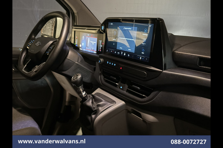 Ford Transit Custom 2.0 TDCI 136pk L2H1 Euro6 Airco | Camera | LED | Apple Carplay | Cruisecontrol | 2500kg Trekhaak LM Velgen, Android Auto, Verwarmde voorruit, Stoelverwarming, Parkeersensoren, Bijrijdersbank
