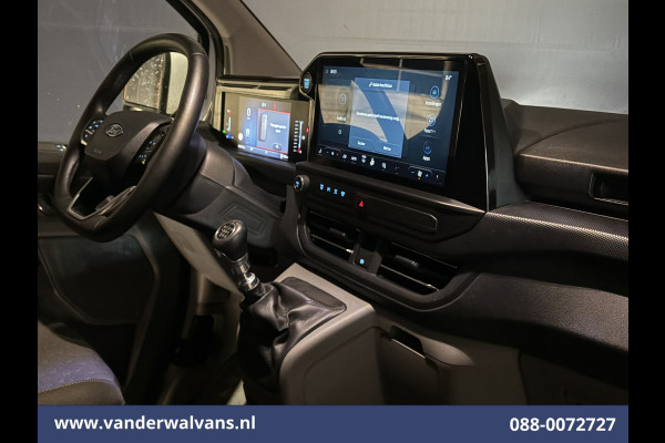 Ford Transit Custom 2.0 TDCI 136pk L2H1 Euro6 Airco | Camera | LED | Apple Carplay | Cruisecontrol | 2500kg Trekhaak LM Velgen, Android Auto, Verwarmde voorruit, Stoelverwarming, Parkeersensoren, Bijrijdersbank
