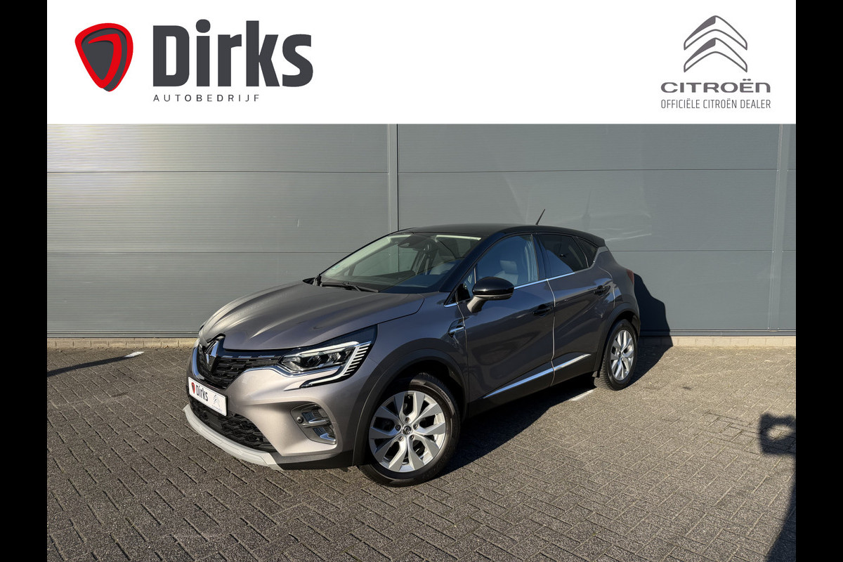 Renault Captur 100pk Intens (Keyless Entry - Camera - Parkeersensoren V+A - LED - Automatische Airco - Navigatie - Two Tone)
