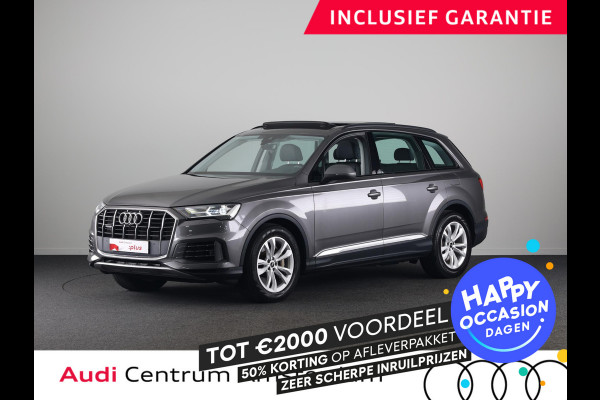 Audi Q7 55 TFSI e quattro Pro Line 340pk | Panoramadak | Parkeercamera | Lederen bekleding | Elektrisch verstelbare en verwarmbare voorstoelen |