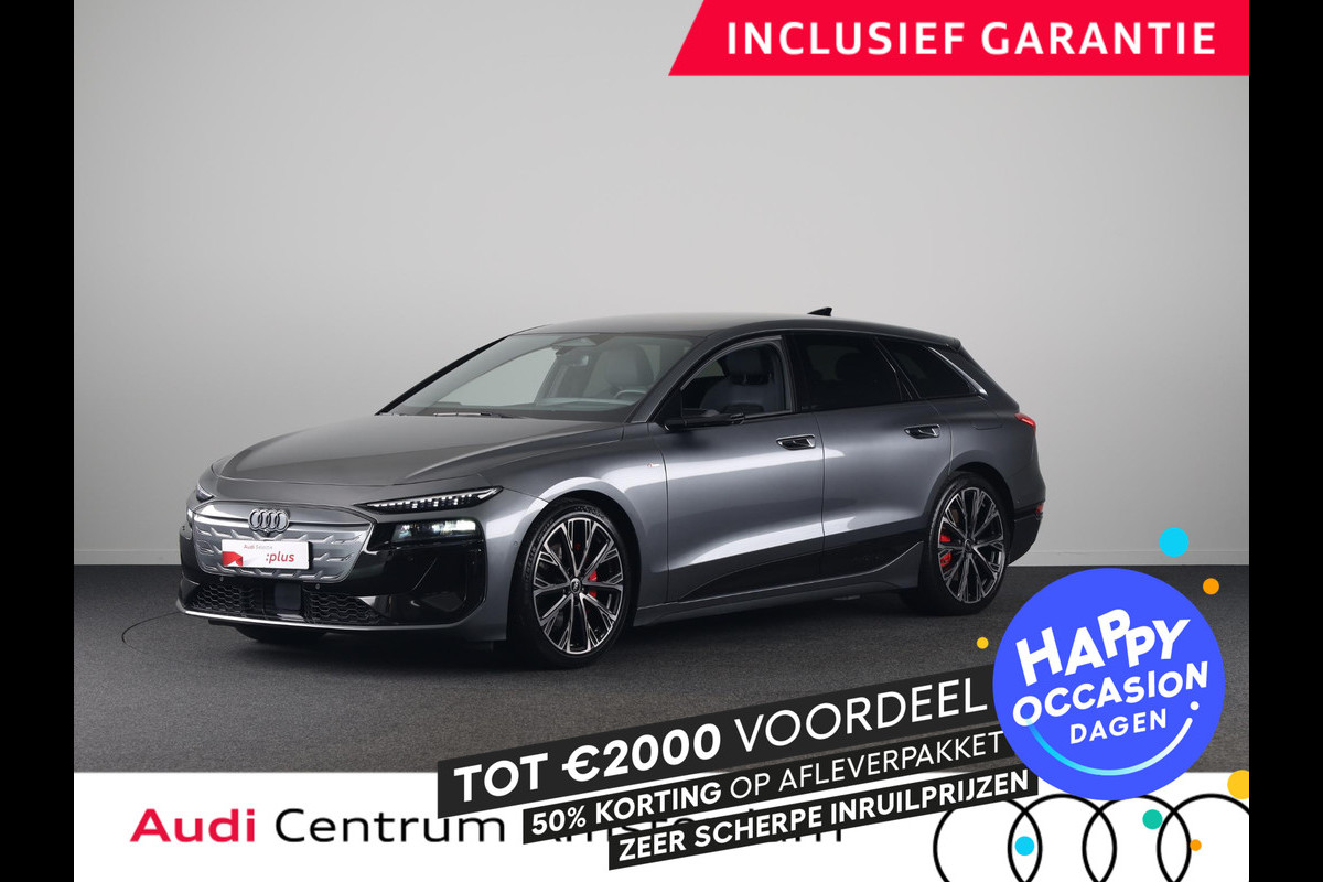 Audi A6 Avant e-tron S edition performance 100 kWh 367pk | SOH 98,74% | Panoramadak | Luchtvering | Trekhaak | B&O Audio | Head up Display | Verlengde garantie