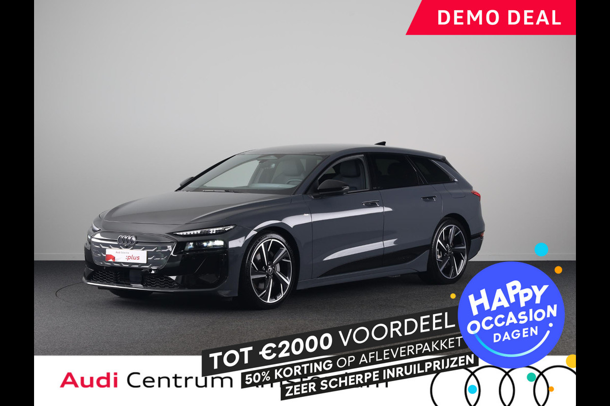 Audi A6 Avant e-tron S edition performance 100 kWh 367pk | Luchtvering | Servo sluiting portieren | Lederen sportstoelen | Elektrisch verstelbare voorstoelen | 21 inch lichtmetalen velgen
