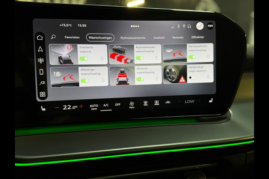 Audi Q3 1.5 e-hybrid 3X S-LINE |PANO|SONOS|HuD|360CAM|MEMORY|KEYLESS|FABRIEKSGARANTIE 2030|DODEHOEK|SFEERVERLICHTING|20 INCH|VOL!