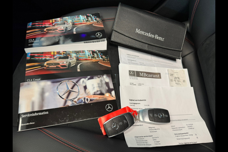 Mercedes-Benz CLA-Klasse 180 Premium Plus AUT. PANORAMADAK SFEERVERLICHTING NAVIGATIE CAMERA AIRCO CRUISE STOELVERWARMING