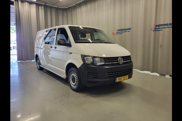 Volkswagen Transporter 2.0TDI L2/H1 Dubbele Cabine Euro 6!