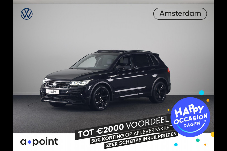 Volkswagen Tiguan 1.5 TSI R-Line Business+ 150pk Automaat (DSG) | Navigatie | Panoramadak | Trekhaak (Zwenkbaar) | Parkeersensoren (Park assist) | Achteruitrijcamera | Achterklep Electrise | Black optie pakket |