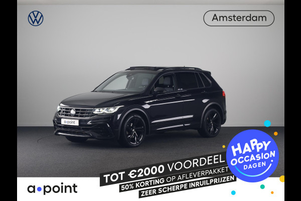 Volkswagen Tiguan 1.5 TSI R-Line Business+ 150pk Automaat (DSG) | Navigatie | Panoramadak | Trekhaak (Zwenkbaar) | Parkeersensoren (Park assist) | Achteruitrijcamera | Achterklep Electrise | Black optie pakket |