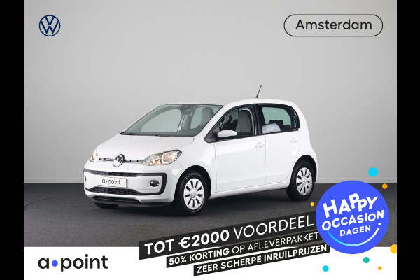 Volkswagen up! 1.0 Move Up! 65 pk | Navigatie via App | Parkeersensoren achter | Achteruitrijcamera | Cruise control | Stoelverwarming |