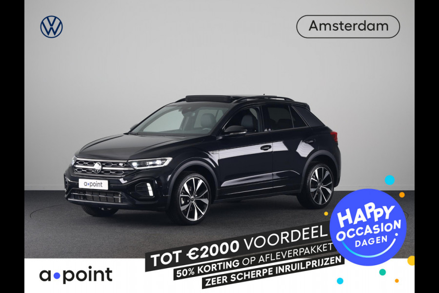 Volkswagen T-Roc 1.5 TSI R-Line 150 pk Automaat (DSG) | Navigatie via App | Panoramadak | Parkeersensoren (Park assist) | Achteruitrijcamera | Black Style pakket | Keyless pakket | R-Line |