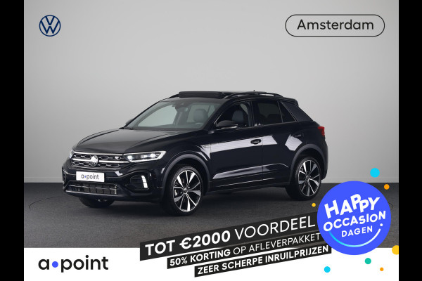 Volkswagen T-Roc 1.5 TSI R-Line 150 pk Automaat (DSG) | Navigatie via App | Panoramadak | Parkeersensoren (Park assist) | Achteruitrijcamera | Black Style pakket | Keyless pakket | R-Line |