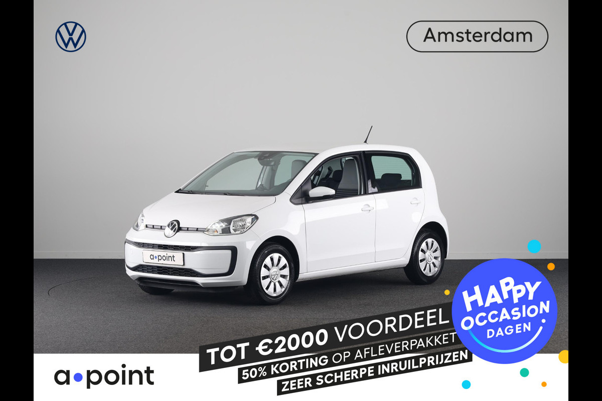 Volkswagen up! 1.0 65 pk | Navigatie via App | Airco | Parkeersensoren achter | Achteruitrijcamera | Cruise control |