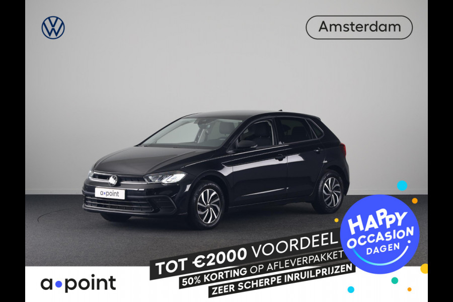Volkswagen Polo 1.0 TSI Life Edition 95 pk | Verlengde garantie | Navigatie via App | Parkeersensoren achter | Achteruitrijcamera | Adaptieve cruise control |