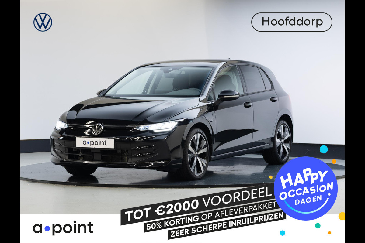 Volkswagen Golf 1.5 eHybrid Life Edition 204pk |  Pano-dak| 18'LM-velgen | extra getint glas| dode hoek spiegel