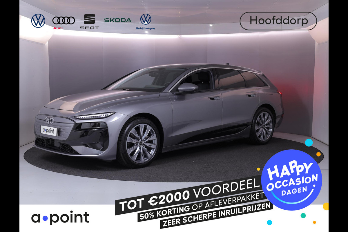 Audi A6 Avant e-tron Advanced edition 83 kWh 286pk | SOH 99.27% | Electrisch verstelbare voorstoelen | Wegklapbare trekhaak | MMI bijrijdersscherm |