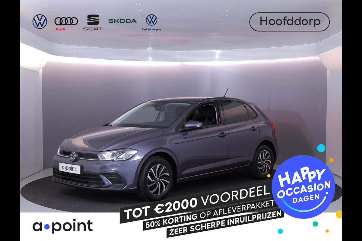 Volkswagen Polo 1.0 TSI Life 95 pk | Navigatie | Parkeersensoren | Adaptieve cruise control | LED koplampen |