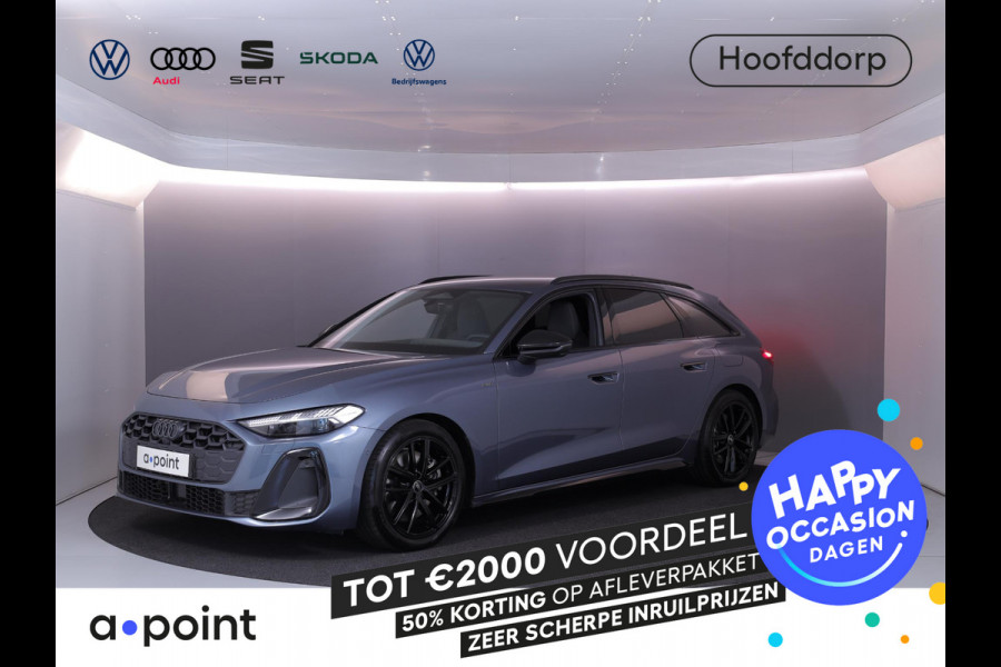Audi A5 Avant 2.0 e-hybrid quattro S edition 299 pk S-tronic | Private lease vanaf €923 | Verlengde garantie | Navigatie | Parkeersensoren (Park assist) | Rondomzicht camera | Matrix LED koplampen | Multimedia scherm passagier | S-Line |