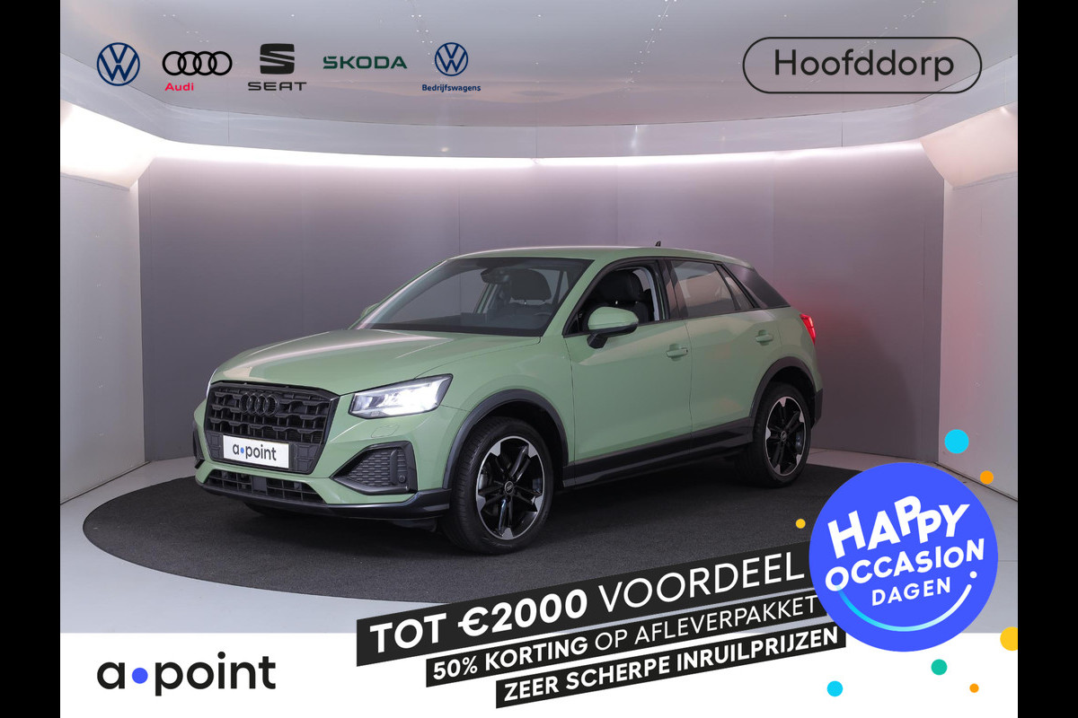 Audi Q2 30 TFSI Advanced edition 110 pk | Navigatie | Trekhaak (afneembaar) | Parkeersensoren | Achteruitrijcamera | Adaptieve cruise control |