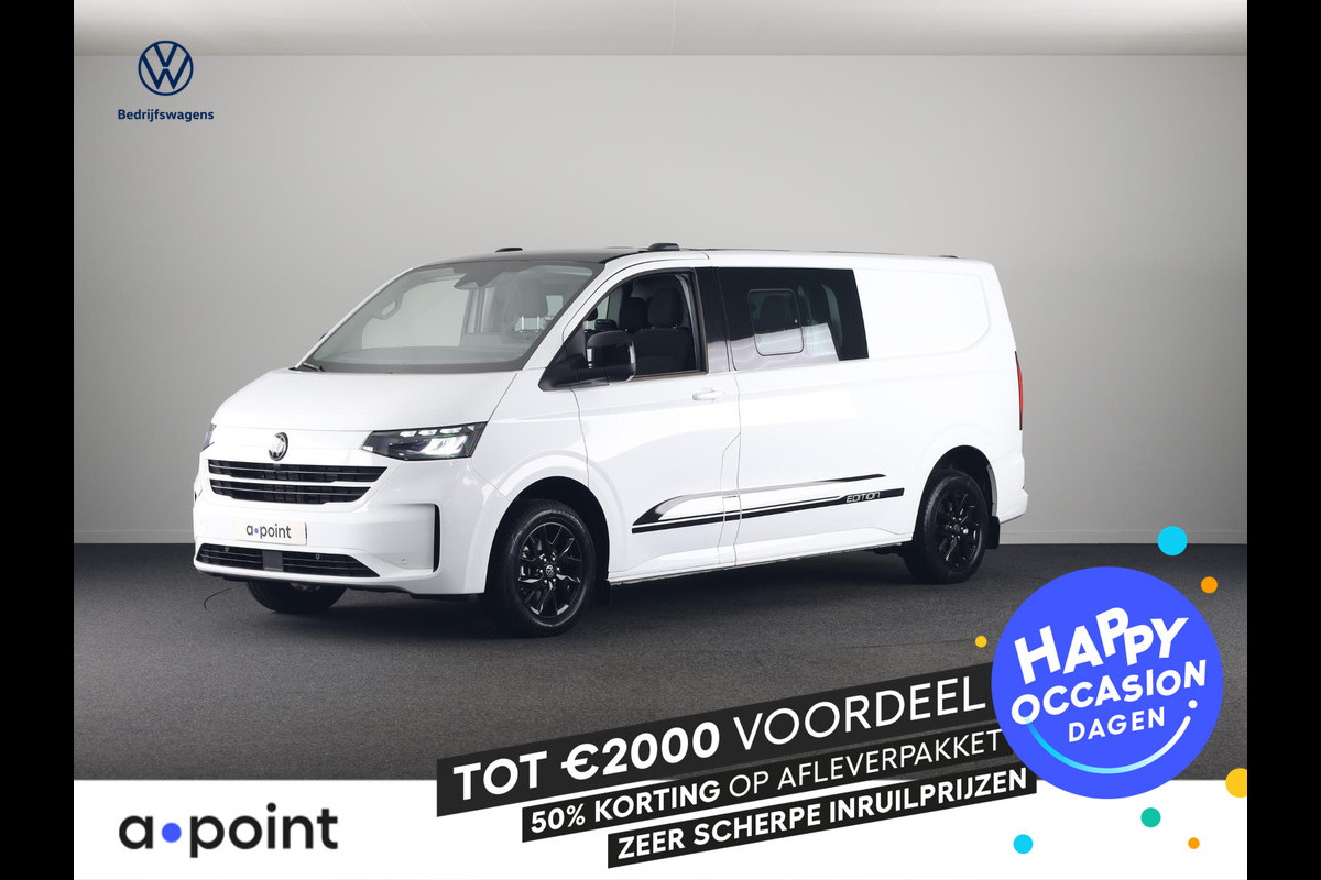 Volkswagen Transporter e-Transporter 34 L2H1 Style 64 kWh DC 218 pk | Navigatie | Warmtepomp | Parkeersensoren | Achteruitrijcamera | Adaptieve cruise control |