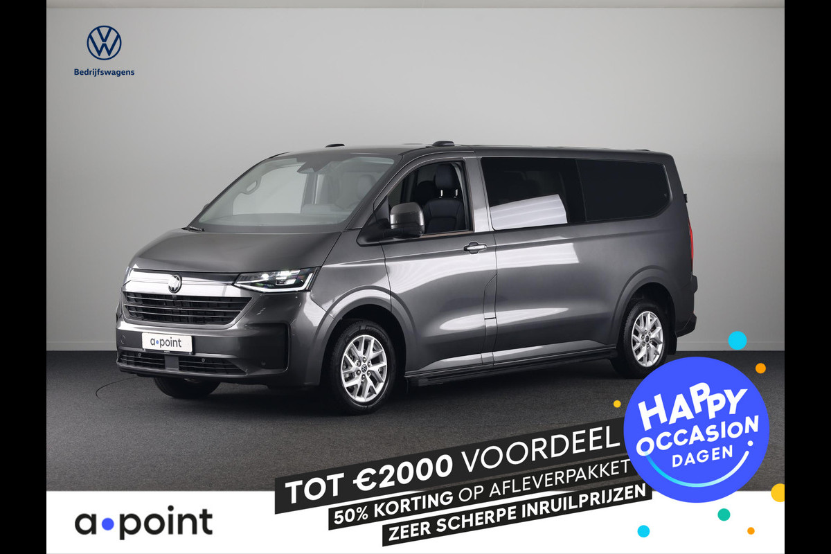 Volkswagen Transporter e-Transporter 32 L2H1 Bulli 64 kWh Dubbele Cabine | Vol!! | Dubbel Cabine | Leer | Trekhaak |