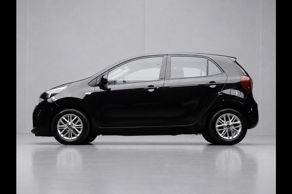 Kia Picanto 1.0 DPi DynamicLine Sport (APPLE CARPLAY,NAVI,CAMERA,CRUISE,LED,AIRCO,SPORTSTOELEN,LM VELGEN,NETTE STAAT)
