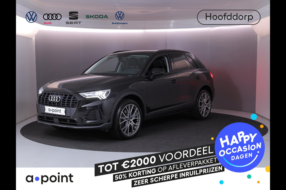Audi Q3 45 TFSI e Business Edition 245 pk S-tronic | SOH 92% | Navigatie | Parkeersensoren | Stoelverwarming | Lichtmetalen velgen 20" | Elektr. achterklep |