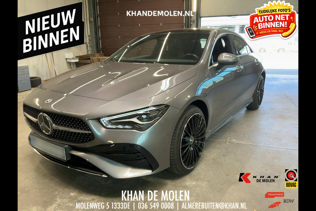Mercedes-Benz CLA-Klasse 250 e AMG Line Pano|Burmester|Dealer onderh|Sfeerverlichting|19 inch