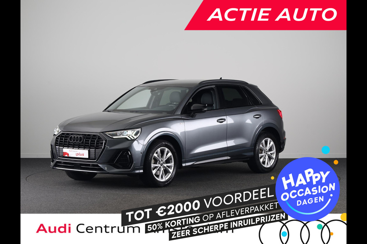Audi Q3 35 TFSI S edition 150pk | Navigatie | Parkeersensoren voor en achter | S-line interieur | Stoelverwarming |