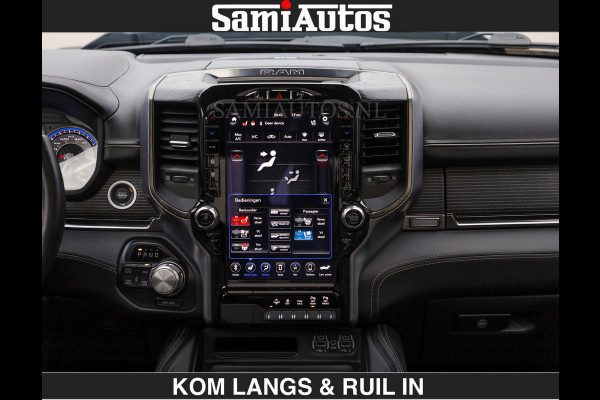 Dodge Ram LIMITED 5.7 V8 HEMI | TOP STAAT | BOM VOL | HUD | LUCHTVERING | STRIPING | BREDE WIELEN | OPEN UITLAAT KLEP | ADAPTIVE | PANO |  CREW CAB | DUBBELE CABINE | 5 PERSOONS |