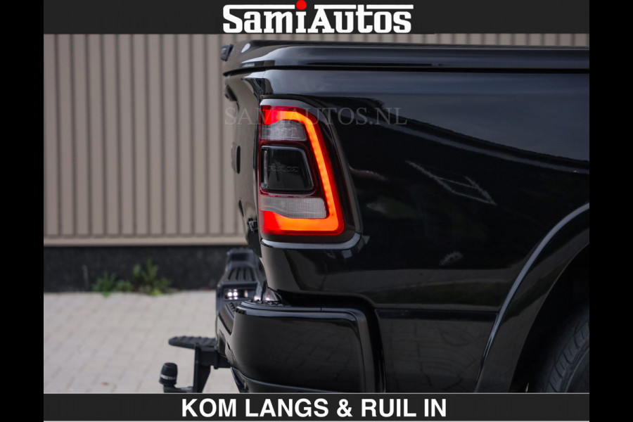 Dodge Ram LIMITED 5.7 V8 HEMI | TOP STAAT | BOM VOL | HUD | LUCHTVERING | STRIPING | BREDE WIELEN | OPEN UITLAAT KLEP | ADAPTIVE | PANO |  CREW CAB | DUBBELE CABINE | 5 PERSOONS |