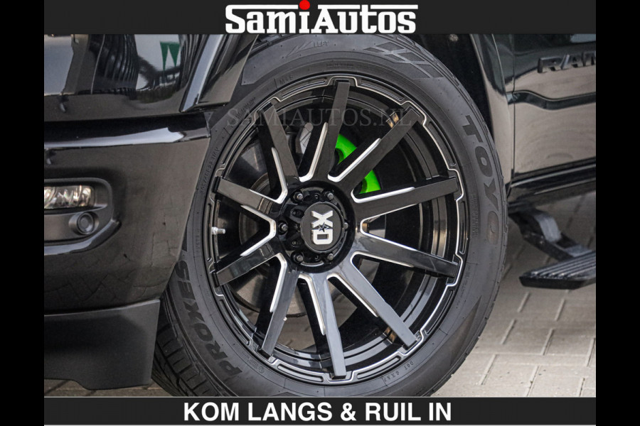 Dodge Ram LIMITED 5.7 V8 HEMI | TOP STAAT | BOM VOL | HUD | LUCHTVERING | STRIPING | BREDE WIELEN | OPEN UITLAAT KLEP | ADAPTIVE | PANO |  CREW CAB | DUBBELE CABINE | 5 PERSOONS |